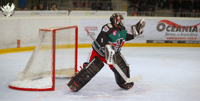 Photo hockey Ligue Magnus - Ligue Magnus : 24ème journée : Anglet vs Amiens  - Mauvaise soirée de travail