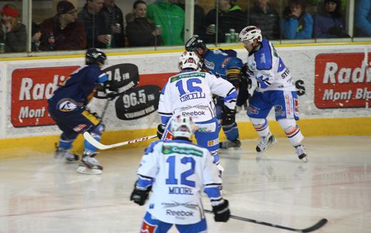 Photo hockey Ligue Magnus - Ligue Magnus : 25ème journée  : Chamonix  vs Gap  - Chamonix au bout du suspense