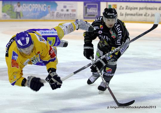 Photo hockey Ligue Magnus - Ligue Magnus : 25ème journée  : Rouen vs Dijon  - A la poursuite de la seconde marche 