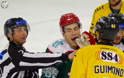 Photo hockey Ligue Magnus - Ligue Magnus : 25ème journée : Anglet vs Rouen - Anglet s