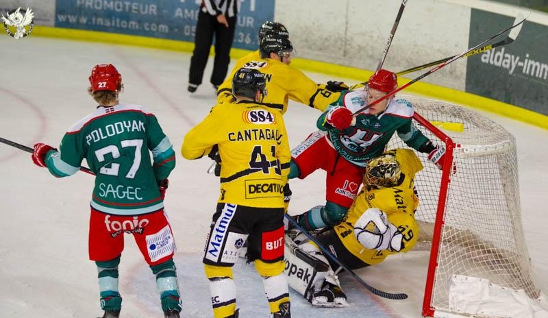Photo hockey Ligue Magnus - Ligue Magnus : 25ème journée : Anglet vs Rouen - Anglet s