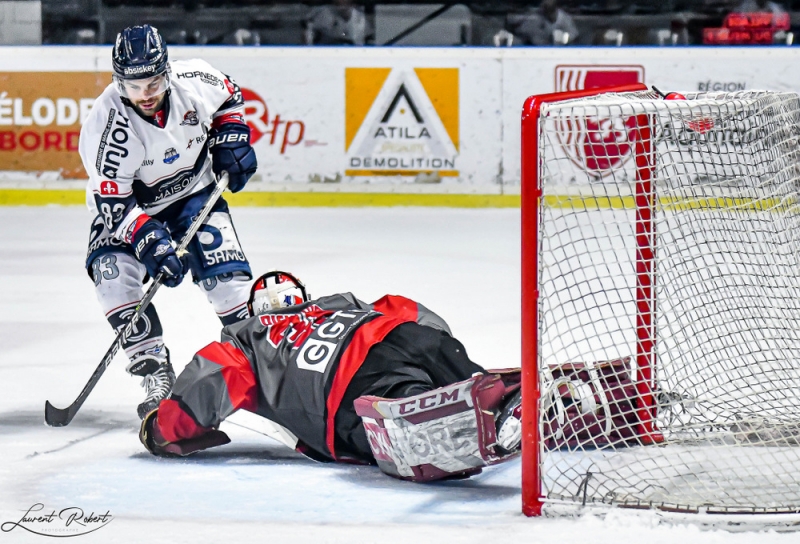 Photo hockey Ligue Magnus - Ligue Magnus : 25ème journée : Bordeaux vs Angers  - Grosse victoire pour une deuxième place !