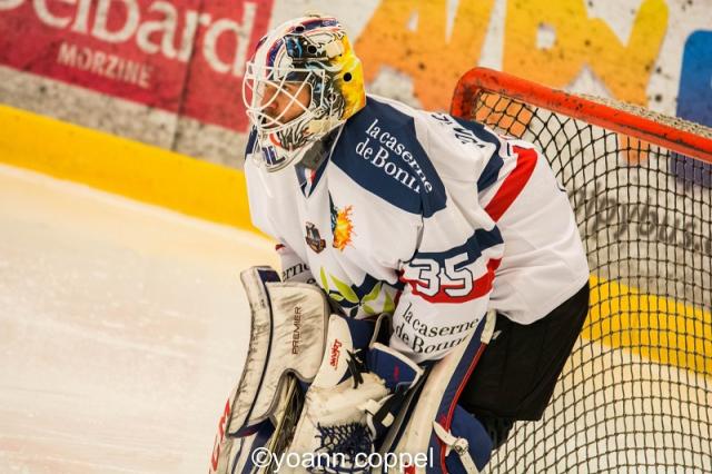 Photo hockey Ligue Magnus - Ligue Magnus : 25ème journée : Chamonix / Morzine vs Grenoble  - La flamme survit pour les Brûleurs