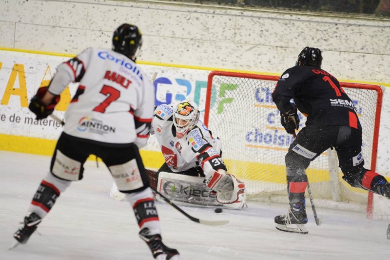 Photo hockey Ligue Magnus - Ligue Magnus : 25ème journée : Chamonix  vs Amiens  - Il en a manqué si peu aux Chamoniards