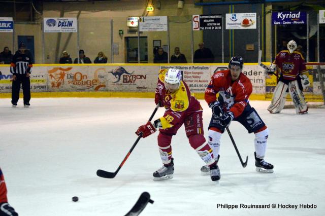 Photo hockey Ligue Magnus - Ligue Magnus : 25ème journée : Dijon  vs Angers  - Chouette victoire