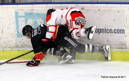 Photo hockey Ligue Magnus - Ligue Magnus : 25ème journée : Nice vs Bordeaux - Les Boxers s