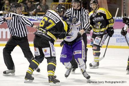 Photo hockey Ligue Magnus - Ligue Magnus : 25ème journée : Rouen vs Villard-de-Lans - Leçon de Hockey made in Rouen !