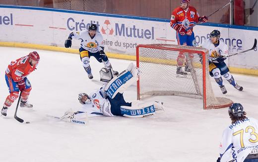 Photo hockey Ligue Magnus - Ligue Magnus : 25ème journée : Lyon vs Chamonix  - L\