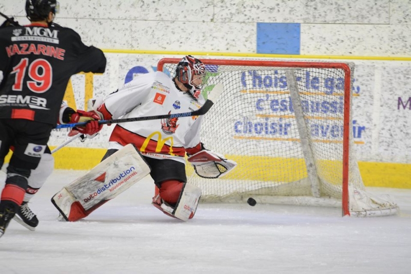 Photo hockey Ligue Magnus - Ligue Magnus : 25ème journée : Chamonix  vs Briançon  - Chamonix réagit !