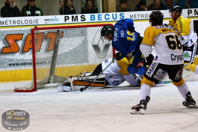 Photo hockey Ligue Magnus - Ligue Magnus : 25ème journée : Chamonix  vs Rouen - Le Dragon d’un souffle