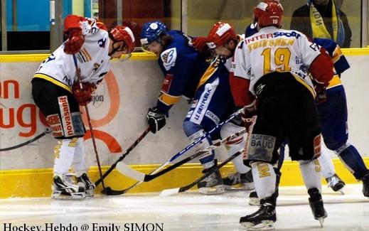 Photo hockey Ligue Magnus - Ligue Magnus : 25ème journée : Dijon  vs Morzine-Avoriaz - Du suspense et des buts