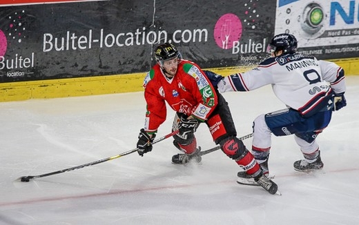 Photo hockey Ligue Magnus - Ligue Magnus : 26ème journée : Amiens  vs Angers  - Amiens s