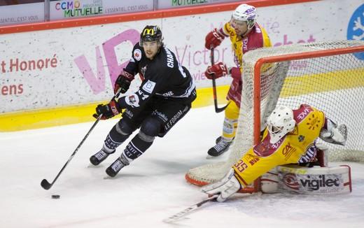 Photo hockey Ligue Magnus - Ligue Magnus : 26ème journée : Amiens  vs Dijon  - Les Gothiques au bout du suspens