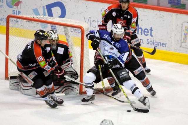 Photo hockey Ligue Magnus - Ligue Magnus : 26ème journée : Amiens  vs Gap  - Gap, champion en terre picarde