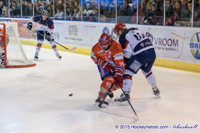 Photo hockey Ligue Magnus - Ligue Magnus : 26ème journée : Angers  vs Lyon - Les Ducs 4èmes, Lyon en playdown