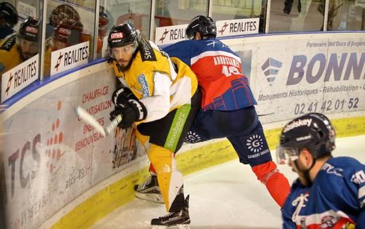 Photo hockey Ligue Magnus - Ligue Magnus : 26ème journée : Angers  vs Strasbourg  - Les Ducs blanchissent l