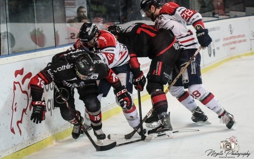Photo hockey Ligue Magnus - Ligue Magnus : 26ème journée : Bordeaux vs Angers  - Danick offre la victoire aux Ducs 
