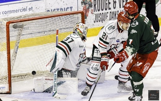 Photo hockey Ligue Magnus - Ligue Magnus : 26ème journée : Cergy-Pontoise vs Anglet - Cergy retrouve le parfum de la victoire à domicile face à Anglet