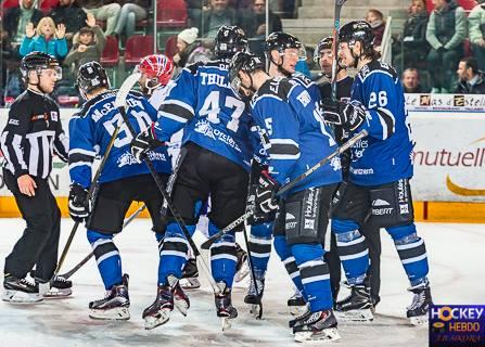 Photo hockey Ligue Magnus - Ligue Magnus : 26ème journée : Gap  vs Lyon - Gap asphyxie le leader