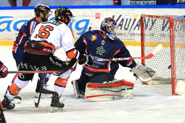 Photo hockey Ligue Magnus - Ligue Magnus : 26ème journée : Grenoble  vs Epinal  - Epinal récupère la 8ème place à Pôle Sud