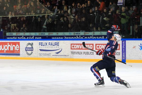 Photo hockey Ligue Magnus - Ligue Magnus : 26ème journée : Grenoble  vs Epinal  - Epinal récupère la 8ème place à Pôle Sud