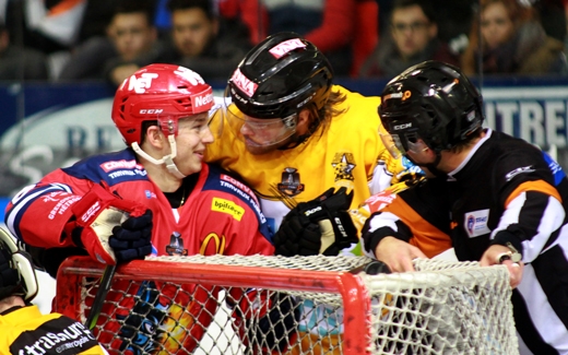 Photo hockey Ligue Magnus - Ligue Magnus : 26ème journée : Grenoble  vs Strasbourg  - Premier contre dernier !