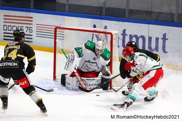 Photo hockey Ligue Magnus - Ligue Magnus : 26ème journée : Rouen vs Anglet - LM : Des Dragons à l’orgueil Photo hockey Ligue Magnus - Ligue Magnus : 26ème journée : Rouen vs Anglet - LM : Des Dragons à l’orgueil