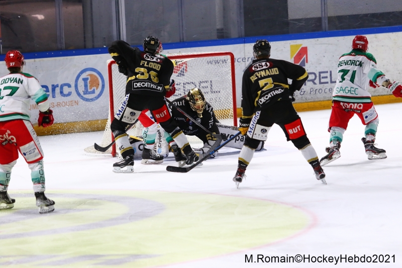 Photo hockey Ligue Magnus - Ligue Magnus : 26ème journée : Rouen vs Anglet - LM : Des Dragons à l’orgueil Photo hockey Ligue Magnus - Ligue Magnus : 26ème journée : Rouen vs Anglet - LM : Des Dragons à l’orgueil