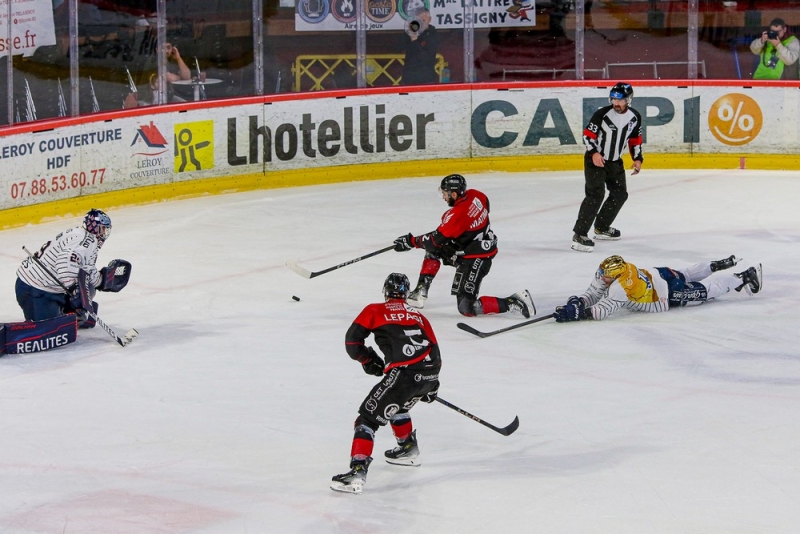 Photo hockey Ligue Magnus - Ligue Magnus : 26ème journée : Amiens  vs Angers  - Amiens vs Angers - Galerie photos + Vidéo