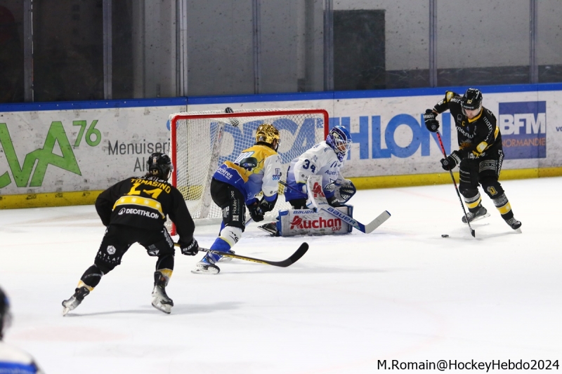 Photo hockey Ligue Magnus - Ligue Magnus : 26ème journée : Rouen vs Gap - Rouen s’impose sans forcer. Photo hockey Ligue Magnus - Ligue Magnus : 26ème journée : Rouen vs Gap - Rouen s’impose sans forcer.