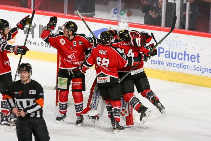 Photo hockey Ligue Magnus - Ligue Magnus : 27ème journée : Amiens  vs Grenoble  - L’envie !