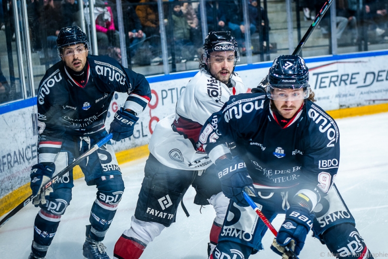 Photo hockey Ligue Magnus - Ligue Magnus : 27ème journée : Angers  vs Bordeaux - Angers conserve la 2ème place