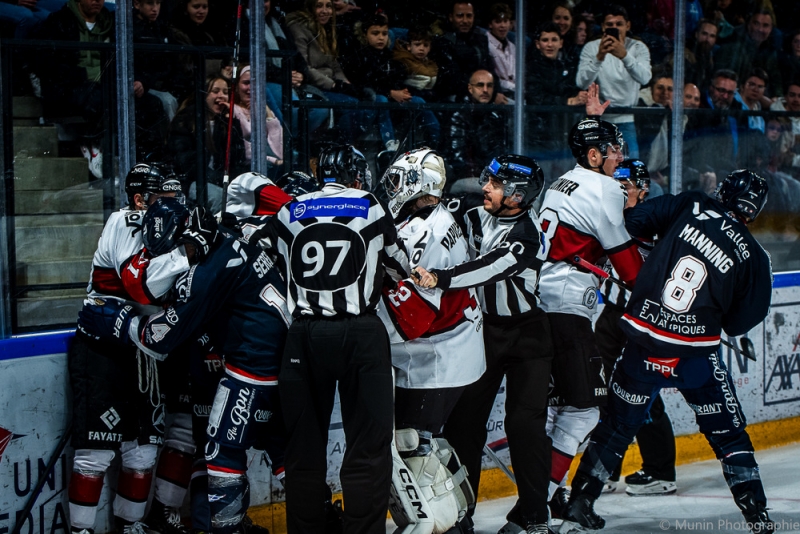Photo hockey Ligue Magnus - Ligue Magnus : 27ème journée : Angers  vs Bordeaux - Angers conserve la 2ème place
