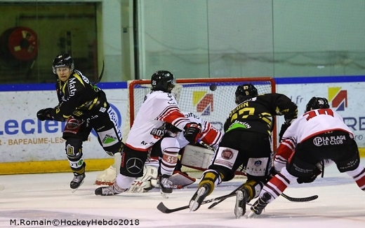 Photo hockey Ligue Magnus - Ligue Magnus : 27ème journée : Rouen vs Bordeaux - Rouen en mode diesel