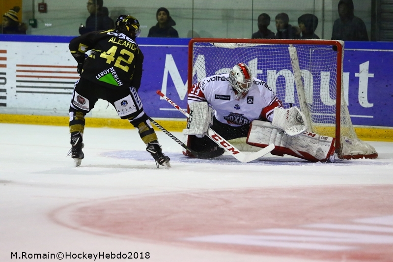 Photo hockey Ligue Magnus - Ligue Magnus : 27ème journée : Rouen vs Bordeaux - Rouen en mode diesel