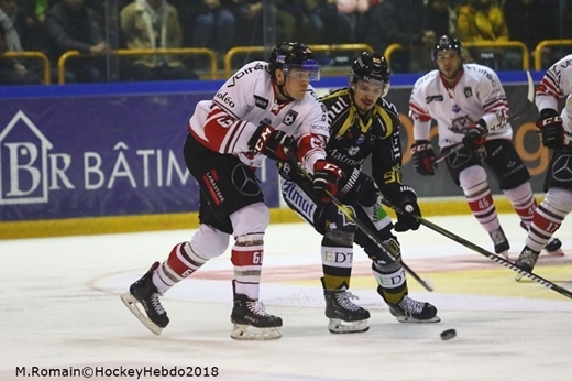 Photo hockey Ligue Magnus - Ligue Magnus : 27ème journée : Rouen vs Bordeaux - Rouen en mode diesel