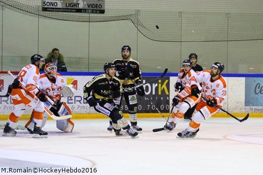 Photo hockey Ligue Magnus - Ligue Magnus : 27ème journée : Rouen vs Epinal  - LM : Rechute logique !