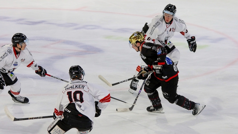 Photo hockey Ligue Magnus - Ligue Magnus : 27ème journée : Amiens  vs Chamonix  - Amiens s