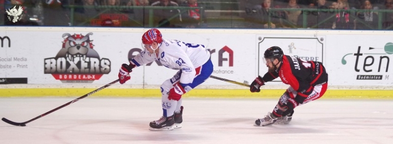Photo hockey Ligue Magnus - Ligue Magnus : 27ème journée : Bordeaux vs Lyon - Les Lions gardent le pouvoir à Mériadeck !