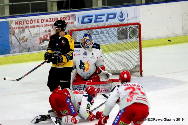 Photo hockey Ligue Magnus - Ligue Magnus : 27ème journée : Nice vs Grenoble  - Grenoble s\
