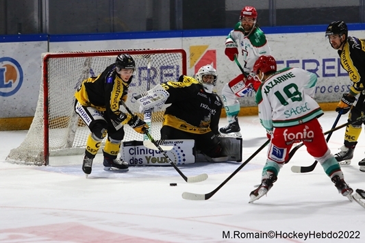 Photo hockey Ligue Magnus - Ligue Magnus : 27ème journée : Rouen vs Anglet - A sens unique !