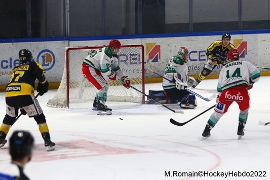 Photo hockey Ligue Magnus - Ligue Magnus : 27ème journée : Rouen vs Anglet - A sens unique !