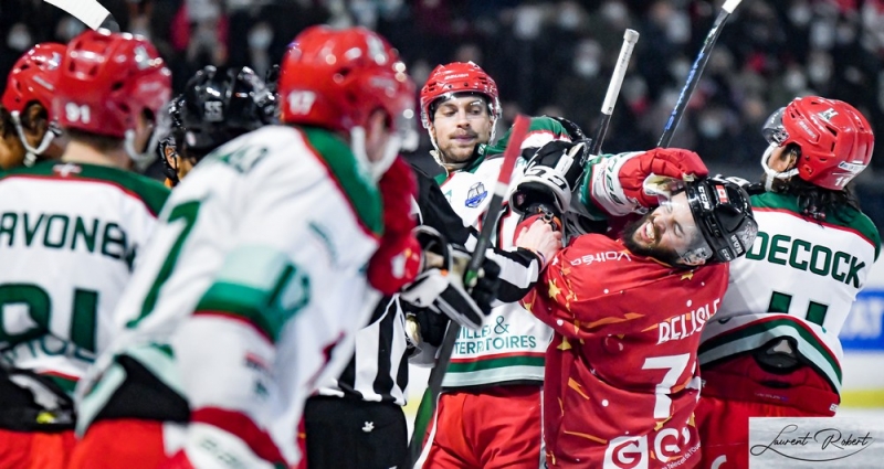 Photo hockey Ligue Magnus - Ligue Magnus : 28ème journée : Bordeaux vs Anglet - L