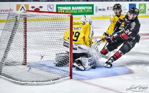 Photo hockey Ligue Magnus - Ligue Magnus : 28ème journée : Bordeaux vs Rouen - Très grande performance des Boxers !