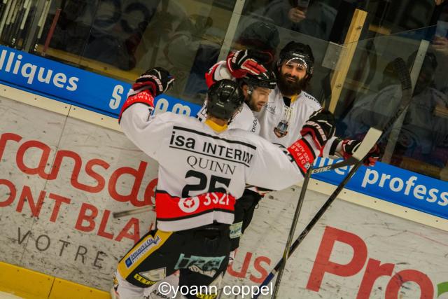 Photo hockey Ligue Magnus - Ligue Magnus : 28ème journée : Chamonix / Morzine vs Nice - LM : Gachis, frustration, gros danger...