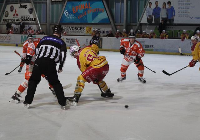 Photo hockey Ligue Magnus - Ligue Magnus : 28ème journée : Epinal  vs Dijon  - LM : Dijon gagne à nouveau