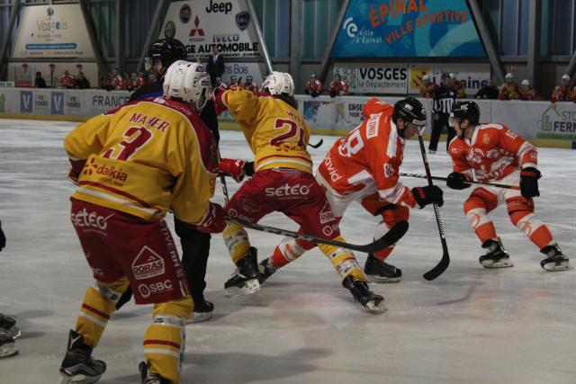 Photo hockey Ligue Magnus - Ligue Magnus : 28ème journée : Epinal  vs Dijon  - LM : Dijon gagne à nouveau