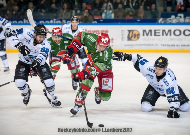 Photo hockey Ligue Magnus - Ligue Magnus : 28ème journée : Grenoble  vs Gap  - Grenoble conforte son avance sur Gap