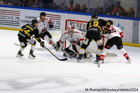 Photo hockey Ligue Magnus - Ligue Magnus : 28ème journée : Rouen vs Nice - LM : Les Dragons assurent leur début d’année. Photo hockey Ligue Magnus - Ligue Magnus : 28ème journée : Rouen vs Nice - LM : Les Dragons assurent leur début d’année.