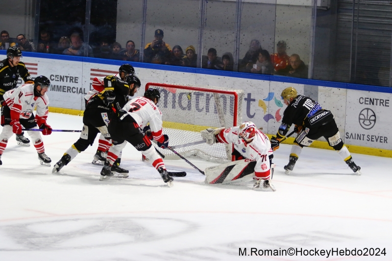 Photo hockey Ligue Magnus - Ligue Magnus : 28ème journée : Rouen vs Nice - LM : Les Dragons assurent leur début d’année. Photo hockey Ligue Magnus - Ligue Magnus : 28ème journée : Rouen vs Nice - LM : Les Dragons assurent leur début d’année.